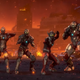 Ultramen Ultraseven, Ultraman Zoffy, Ultraman, Ultraman Taro, Ultraman Jack, and Ultraman Ace, as they appear in the Netflix 3DCG Ultraman Anime.